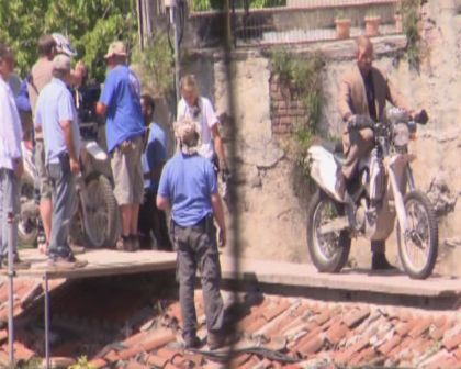 James Bond, Kapalı Çarşı’nın çatısında şov yaptı