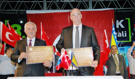 Maglaj ve Çubuk kardeş oldu
