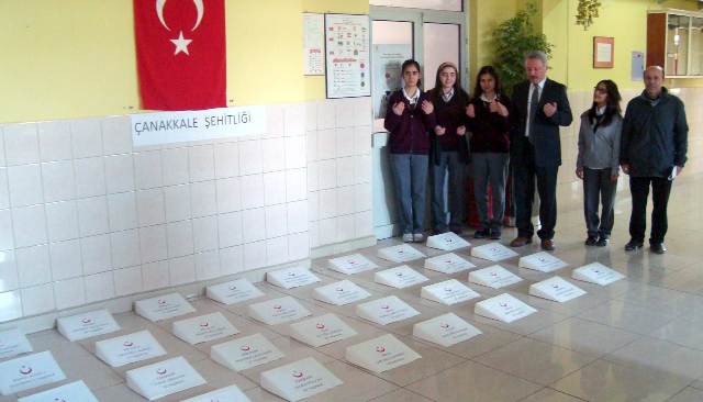 Atatürk Anadolu Lisesi Çanakkale Şehitleri’ni andı