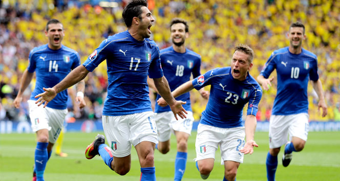 İtalya, son 16 turunda İspanya'yla karşılaşacak