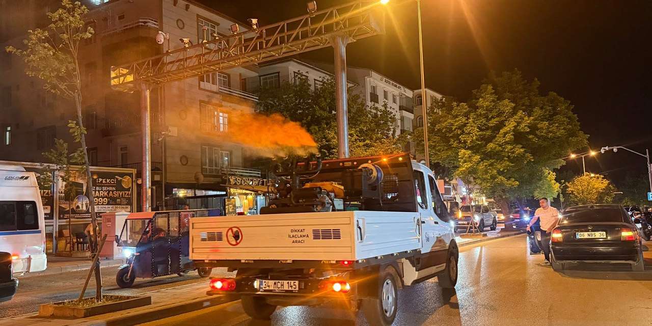 kirikkale-sokaklari-gece-ilaclama-calismasi
